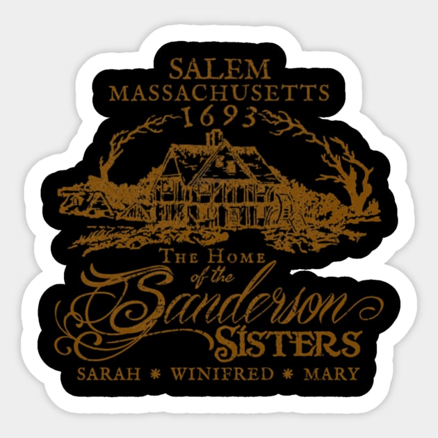 The Sanderson Sisters Museum Sticker by gallaugherus